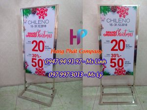 standee khung inox op format