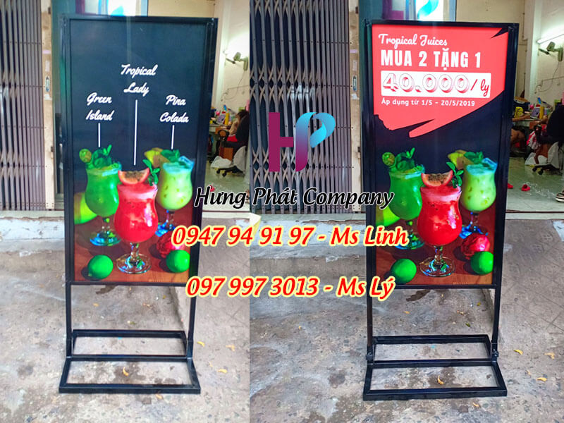 standee khung sat chiu gio