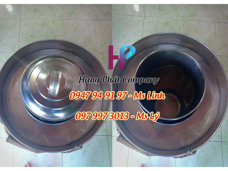 thung dung kem inox 304
