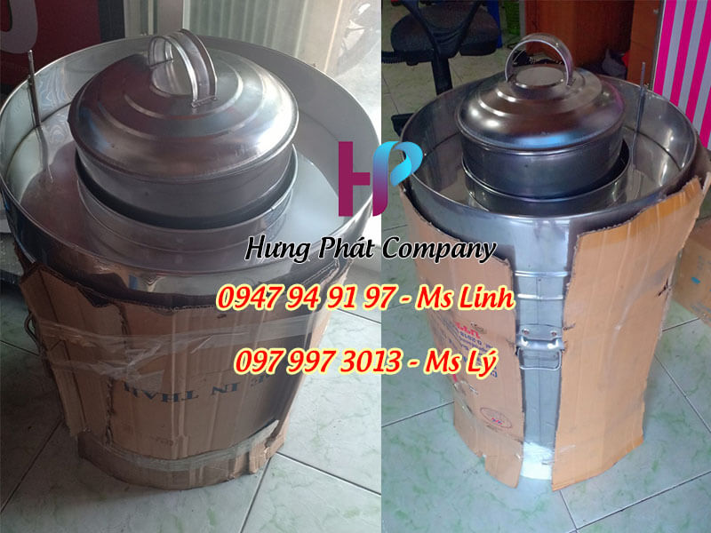 thung inox 304 dung kem